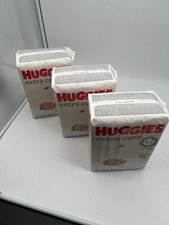 3× Huggies Extra Care Baby