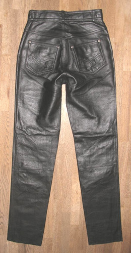 Schmale raberg lederjeans - schmale,