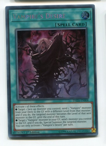 Vampires desire - yu-gi-oh!,