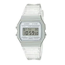 CASIO F-91WS-7,Timeless Collection,Digital,Armbanduhr,Uhr,Transparent,Skeleton