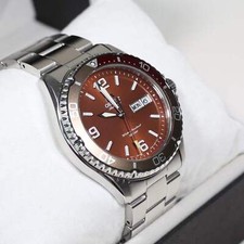 Orient Mako III Red Dial