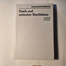 Fachwörterbuch englisch
