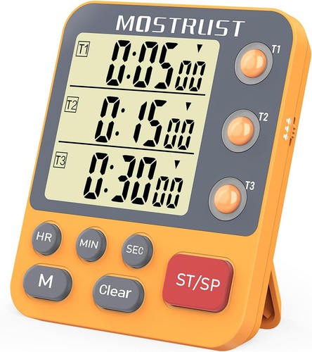 Digitaler dual küchentimer - digitaler, dual-küchentimer