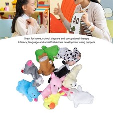 10Pcs Finger Puppen Kurze