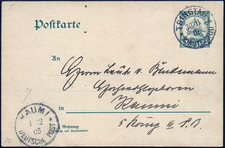 Kiautschou 1905 Postkarte P 5