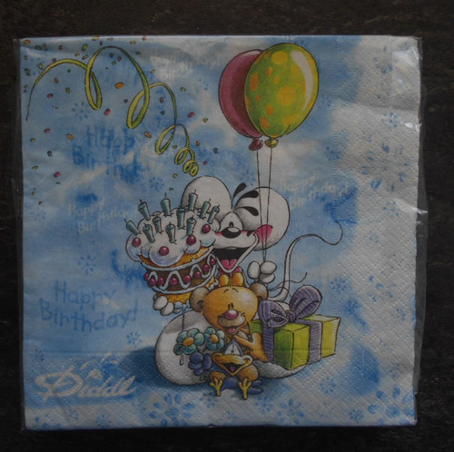 Diddl ღ servietten - , happy