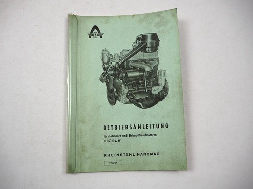 Original hanomag d301 w - e,