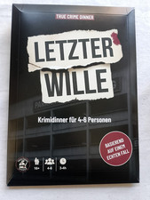 Krimi Dinner Spiel Letzter