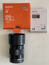 Sony SEL50F18 50mm f/1.8 E-Mount Objektiv Neuwertig 