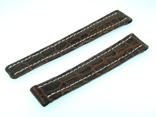 Breitling band 15mm - breitling, braun