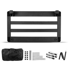 Gitarren-Pedalboard 508x280mm Aluminiumlegierung 1,2kg Klappbar PedalBoard