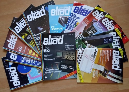12x elrad aus 1983 1986 - elrad,