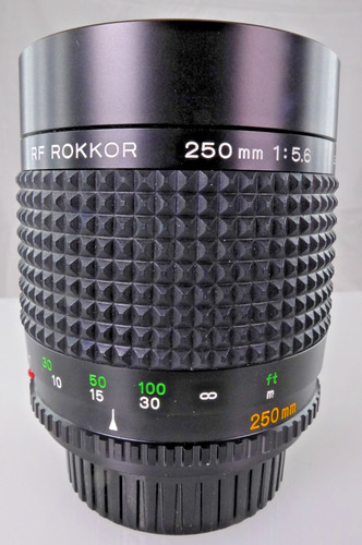 Minolta rokkor 250 mm - rokkor,