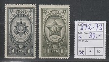 Sowjetunion: Orden der Sowjetunion (I) 1943, postfrisch ** MNH