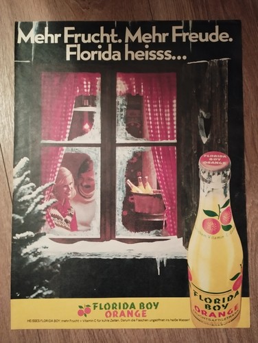 Orig reklame werbung 1970 - werbung,