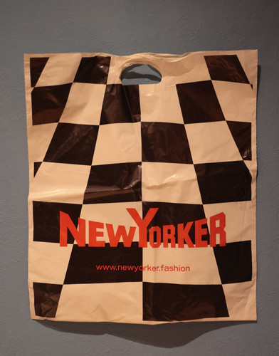 Große plastiktüte new yorker - große,