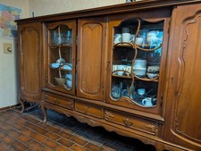 Chippendale Vitrinenschrank /