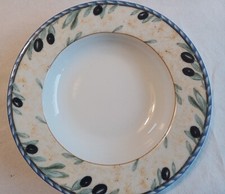 FLIRT   1  Suppenteller  Dm 22,5  cm,   " Olive "