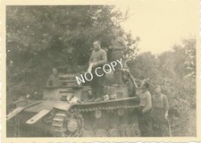 Foto WK II deutscher Panzer 
