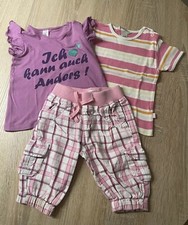 T-Shirt 2 Stück  + Hose Mädchen Gr. 80