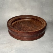 Handgedrechselte Holzschale 8"