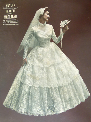 Altes modeheft von 1955 meyers - altes,