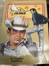 Blech Schild James Dean, Jeans.