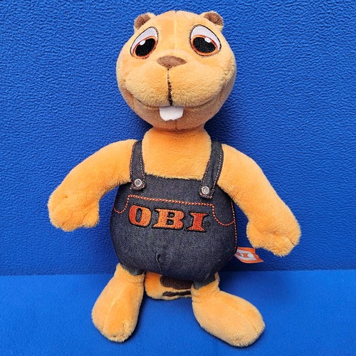 Obi biber stofftier - stofftier, werbung