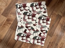 Sander Kissenbezug Rooftop rot/grün 50 x 50 cm