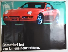 Plakat Poster Porsche 968