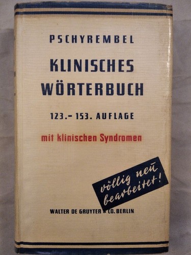 Pschyrembel klinisches - pschyrembel,
