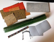 Grasmatte, Dekorpappe, Zaun