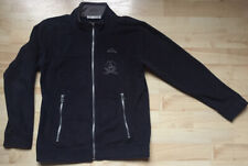 Capt'n Sharky Fleece Jacke Gr. 140 / 146 schwarz ohne Kapuze Coppenrath