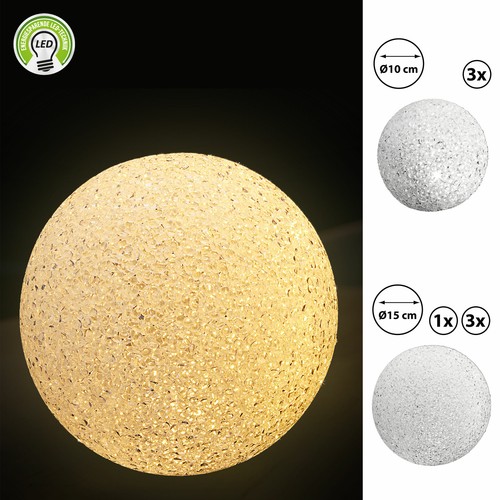 Led deko kugel - 1/3x,