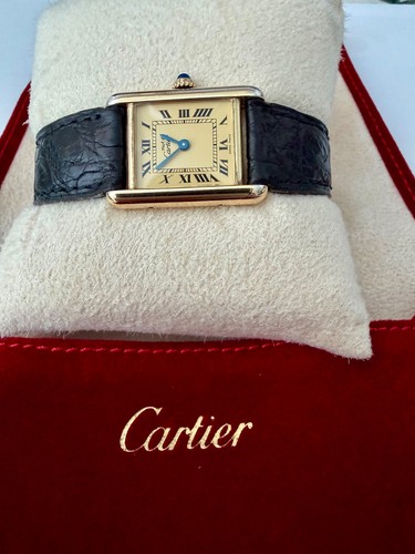 Cartier tank damenuhr box - cartier,