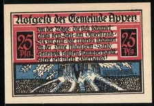 Notgeld Appen, 25 Pfennig