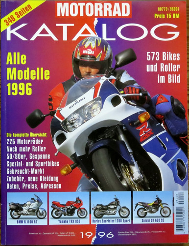 Motorrad katalog 1996 alle - 1996,
