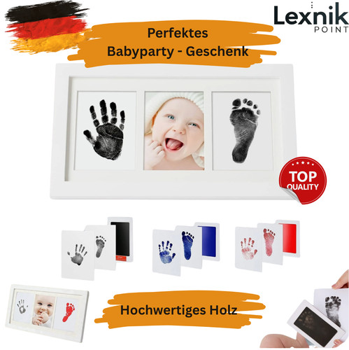 Baby handabdruck fußabdruck - baby,