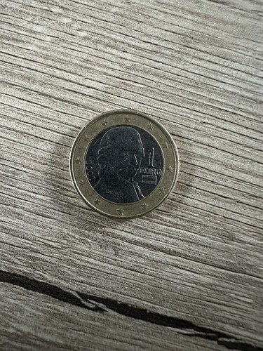 Euro münze 2002 mozart - 1,