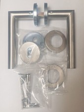 Edelstahl Griff Zimmertür Innen Tür Schloss Türgriff Drückergarnitur PZ Beschlag