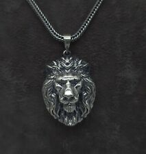 Löwe Silber Kette Sternzeichen Damen Herren Schmuck 925 Silber Halskette