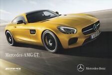 MERCEDES AMG GT COUPE Sportscar Prospekt Brochure 2014 AE