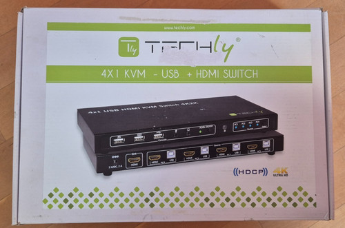Techly idata kvm hdmi4u - idata-kvm-hdmi4u, 4