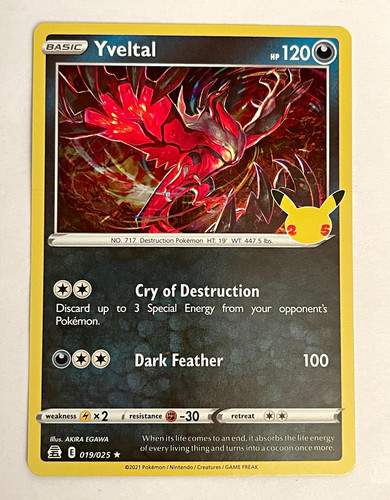 Pokémon tcg yveltal - pokémon,