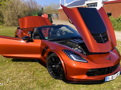 Corvette z06 cabrio - corvette, cabrio,