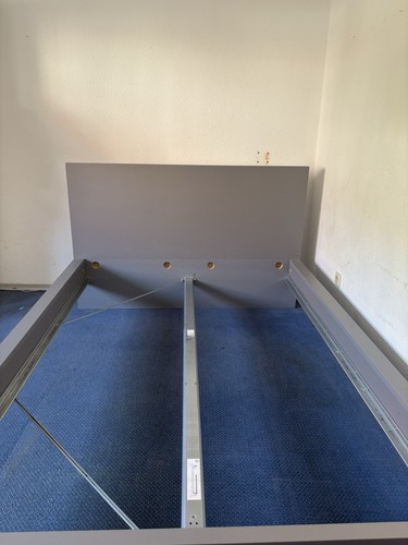 Ikea bett 140x200 - cm, grau