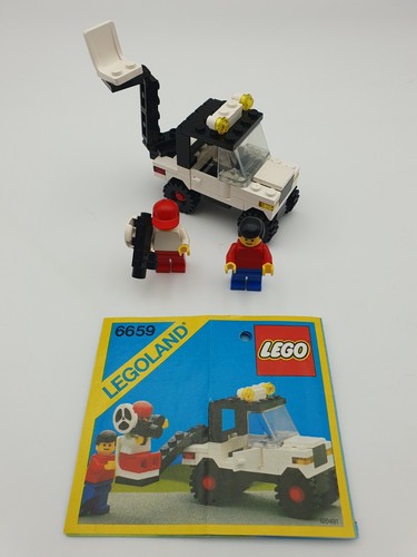 Lego town 6647 camera crew - lego, tv