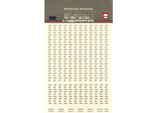 Herpa 050029 abziehbilder - 050029,