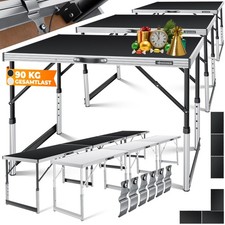 KESSER® Multifunktionstisch Tapeziertisch 3-teilig Mehrzwecktisch Klappbar Tisch