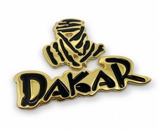3D Dakar KFZ Metall Aufkleber